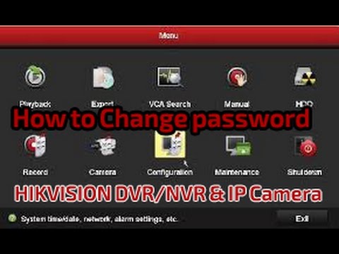 hikvision usa password reset